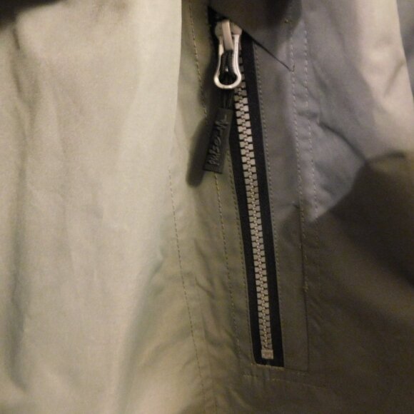 Raincoat Double Breasted Zip and Button up Hooded Pulse Large - Picture 5 of 8